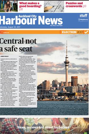 Auckland City Harbour News - Aug 30th 2017